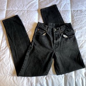 GAP Tapered Black Jeans (vintage?)